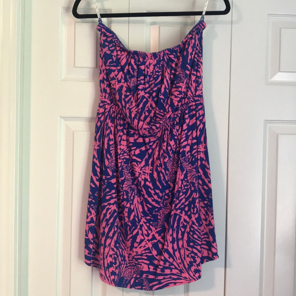 Lilly Pulitzer Windsor Strapless Pull-On Dress